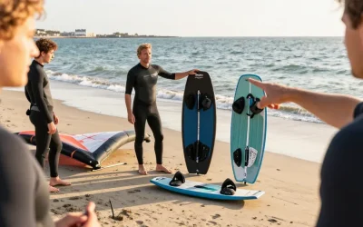 Location wingfoil : le meilleur pack selon votre niveau ?